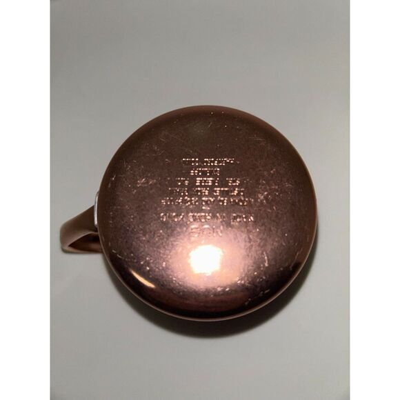 set of two Vintage 1970s Smirnoff Moscow Mule Copper Cup front logo - Picture 3 of 4